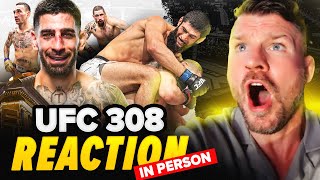 BISPING reacts quotILIA IS KINGquot  UFC 308 Topuria vs Holloway  Khamzat vs Whittaker REACTION [upl. by Blisse]