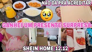 ELE DESTRUIU MEU SOFÁ😢 GANHEI UM PRESENTE SURPRESA SHEIN HOME DECORAÇÃO NOVA DE NATAL [upl. by Jeuz887]