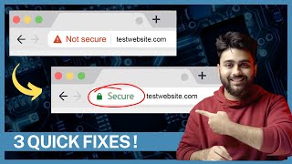 How to fix “Not Securequot to quothttps Securequot Website ssl errors [upl. by Gilud]