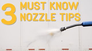 3 Must Know Nozzle Tips [upl. by Eiramacissej]