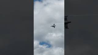 🇭🇺Hungarian Saab39 Gripen display airpower aviation airplane fighterjet airshow viralvideo [upl. by Atikan]