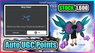 UGC LIMITED LensCrafters Eye Odyssey Script  Auto UGC Points [upl. by Shere]