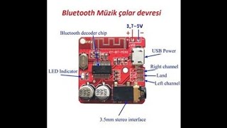 CD30 Mp3 teybe Bluetooth Modül Taktım [upl. by Eelrebmik]