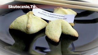 Fortune cookies czyli ciasteczka z wróżbą  SkutecznieTv HD [upl. by Noedig636]