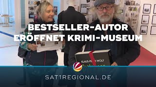 Krimimuseum eröffnet Autor KlausPeter Wolf stellt neues Buch vor [upl. by Dorren]