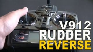 REVERSE RUDDER TX V912 V911 COMMANDER  V913 V915 dll [upl. by Fridlund]