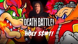 Bowser Vs Eggman Death Battle Reaction [upl. by Kalinda]