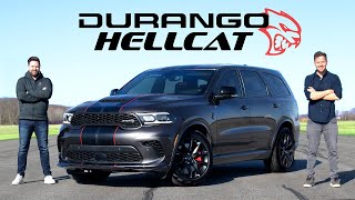 2021 Dodge Durango SRT Hellcat Review  710Horsepower SUV King [upl. by Rehnberg]