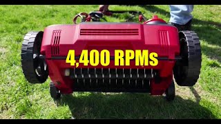 Most Powerful and Cheapest DethatcherScarifier  Tested and Reviewed  Power Rake [upl. by Sileray]