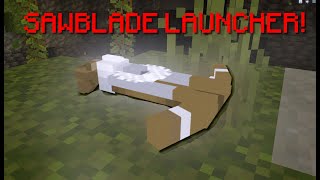 What Ive been working on Sawblade Launcher Inspired by Ultrakill [upl. by Yuzik158]