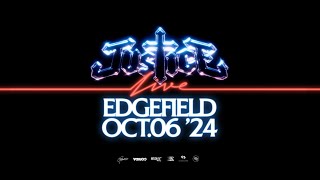 Justice  Sun Oct 06 2024  Edgefield  Troutdale  Tickets On Sale Now [upl. by Aenitsirhc]