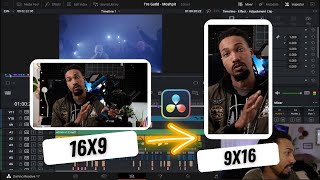 How to turn Horizontal timeline Vertical in Davinci Resolve 18 [upl. by Ysiad]