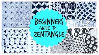 Beginners Guide to Start Zentangles [upl. by Debbra]