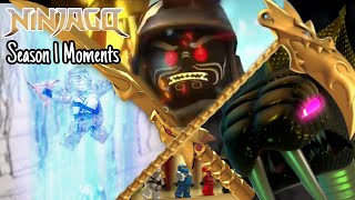 Ninjago Season 1 Best Moments From Each Episode [upl. by Gilli]