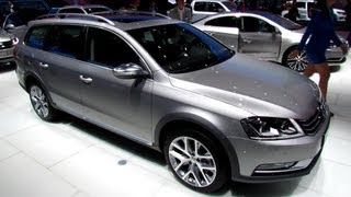 2014 Volkswagen Passat Alltrack TDI  Exterior Interior Walkaround  2013 Frankfurt Motor Show [upl. by Anerdna]