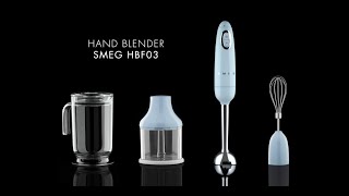 Smeg Retro Hand Blender HBF03 [upl. by Orenid807]