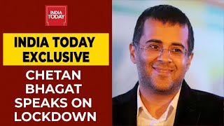 India Not Rich Country Cant Afford Lockdown Author Chetan Bhagat To India Today  Exclusive [upl. by Nhoj545]