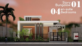 40x60 Feet Only Ground Floor  4 BHK House Design  12X18 Meters  265 Gaj  ID179 [upl. by Theona]