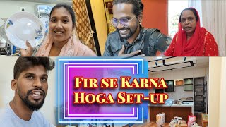 Fir se Kitchen Setup Badalna hoga  mrsarfaraz Vlog [upl. by Anasiul]