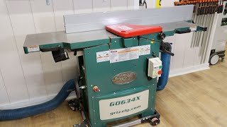 Grizzly G0634X  12quot Jointer Planer Combo Machine [upl. by Anoyek]