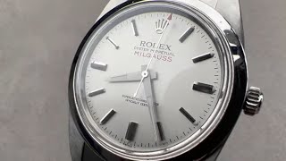 Rolex Milgauss 1019 Vintage Rolex Watch Review [upl. by Damalis]