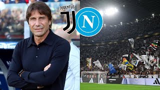 Accoglienza Conte in JuveNapoli la rivelazione da Torino 👀🎙️ [upl. by Argent]