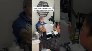 Literal la clienta humor tiktok shortsviral comedia manicuristas uñas shortvideo shorts [upl. by Annaeerb]