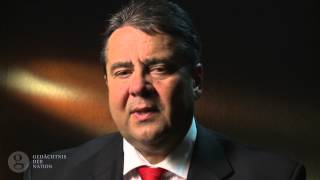 Sigmar Gabriel Wende an der deutschdeutschen Grenze [upl. by Araeit]