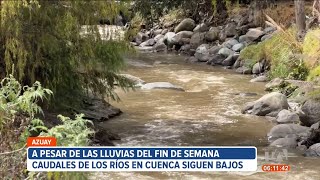 Caudales de ríos en Cuenca vuelven a bajar [upl. by Nguyen]