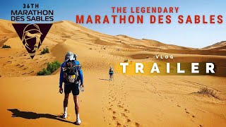 Marathon des Sables Trailer  Vlog Yasin ultramarathon mds sahara marathondessables trailer [upl. by Atteynod]