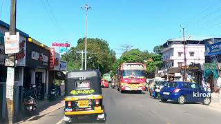 Long Drive from Kollam to Kottarakkara via kundara [upl. by Aidni787]