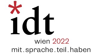 Abschluss der IDT 2022  Internationale Tagung der Deutschlehrerinnen und Deutschlehrer [upl. by Diantha]