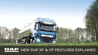 DAF Trucks UK  New DAF CF and XF Features Explained  Pure Excellence [upl. by Suckram915]