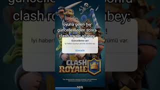 Oyuna gelen her güncellemeden sonra clash royale ağabey [upl. by Yrod]