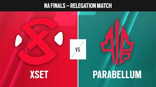 Parabellum vs XSET  R6 NA League 2021 Finals  Day 2  Relegation [upl. by Essirehc]