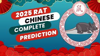 Complete Rat 2025 Predictions Wealth Love Career and Health [upl. by Adnoryt]