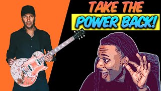 Rage Against The Machine  Take The Power Back  REACTION  Message Comes First Lyrics [upl. by Tomchay]