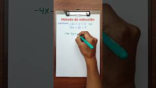 Método de reducción 🤠✌️ ingedarwin matemática [upl. by Enael694]