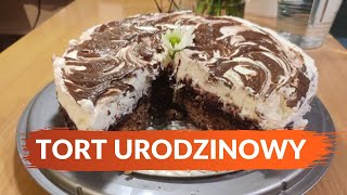 Wiśniowy tort urodzinowy  piekę pierwszy raz [upl. by Ynoffit]