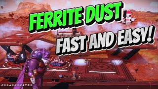 No Mans Sky How to get Ferrite Dust FAST [upl. by Areta]