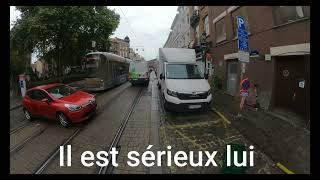 Bruxelles CITY a vélo et cycliste Les jours se ressemblent JUNGLE 😡😡😡 [upl. by Germain]