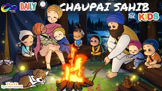 Chaupai Sahib  Nikka jeha Khalsa  Gurbani Kirtan for Kids  Sikh Rhymes [upl. by Neau]