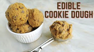 Edible Cookie Dough Recipe  Mamagician [upl. by Nylyoj]