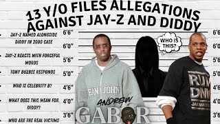 13 YO FILE ALLEGATIONS AGAINST JAYZ AND DIDDY  WHO IS quotCELEBRITY Bquot  JAYZ ISSUES STRONG RESPONSE [upl. by Nagard]