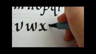 How To Write calligraphy Letters [upl. by Mayfield]