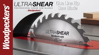 UltraShear 10quot 30Tooth GlueLine Rip Blades [upl. by Hallutama680]