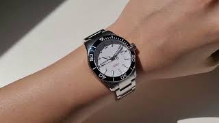 christopherward C60 Trident Pro 600 white diver watch [upl. by Halladba153]