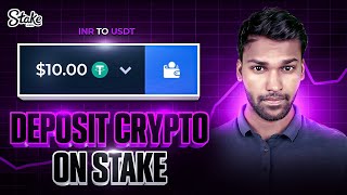 HOW TO DEPOSIT CRYPTO ON STAKE  DEPOSIT PROBLEM SOLUTION STAKE [upl. by Sevy137]