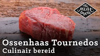 Ossenhaas Tournedos met Rode Port Saus  Jonathan Zandbergen  The Meatlovers [upl. by Aramo]