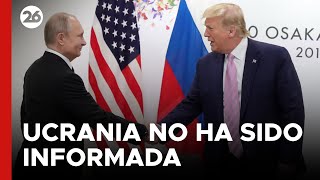 ¿Conversaron TRUMP y PUTIN sobre UCRANIA  26Global [upl. by Cnut682]